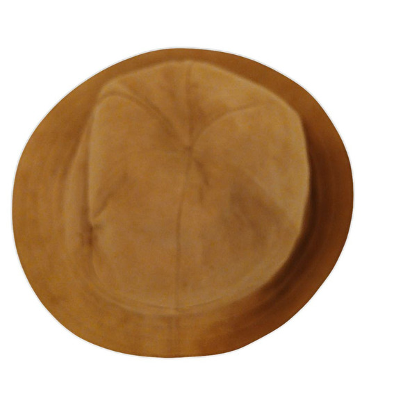 Bucket Bonnie Hat REAL Suede Leather Designer Style Quiet Luxury Coastal Preppy - Picture 9 of 14